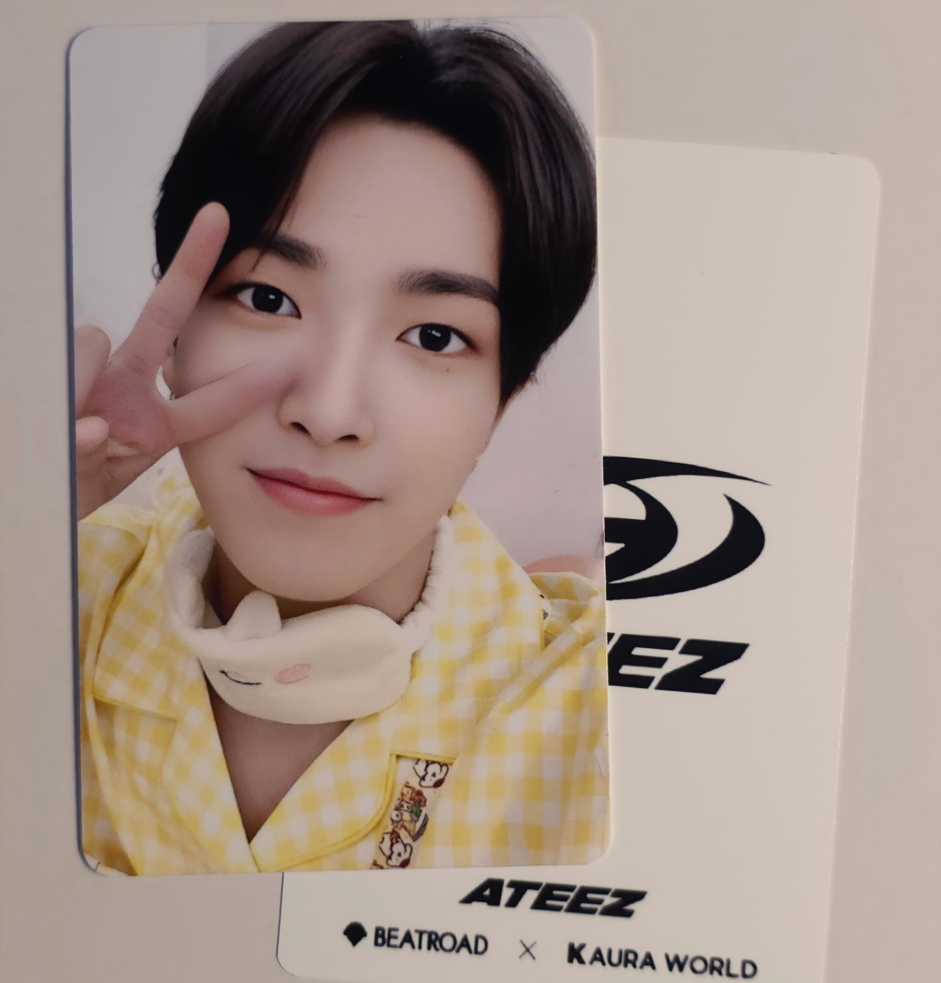 ATEEZ The World Ep 1 Beatroad Digital & NFT Event Ver A Photocards